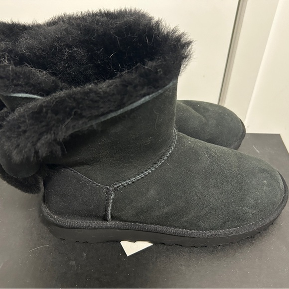 Black UGG boots, US size 7 - Picture 2 of 3